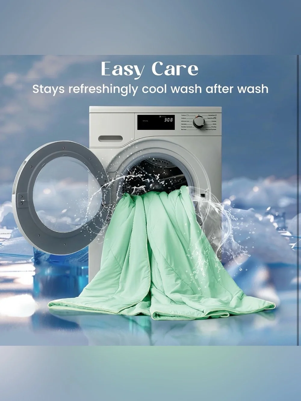 Dream Valley Outlast Cooling Comforter King Mint Macaron 106